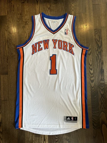 Adidas Rev30 Authentic 2010 AMARE STOUDEMIRE #1 NY Knicks Jersey Large Autograph Cover