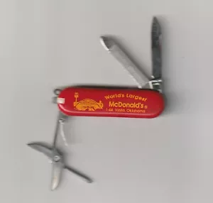 Mc Donalds swiss army tool from worlds largest mc donalds, vinita, OK - Picture 1 of 3