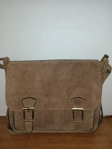 Renata Corsi – Suede Shoulder Bag - Picture 1 of 7