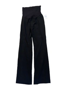 NWT! Motherhood Maternity Black Full Panel Pants - Size XS - Picture 1 of 6