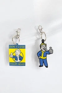 Custom Made 3D Printed Fallout Keychains - Picture 1 of 3