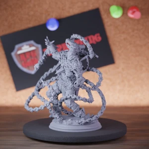 Chain Devil Miniature Dark Guard Dungeons and Dragons Mini DnD 5e TTRPG - Picture 1 of 8