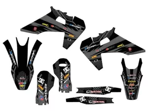 Kit de gráficos TC MAYHEM Black Senge 2019-2022 compatible con Husqvarna - Imagen 1 de 10