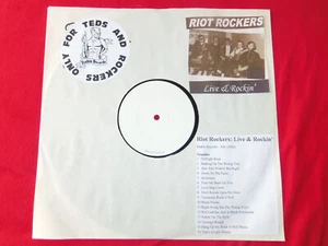(LP test pressing) RIOT ROCKERS: Live & rockin' - Bild 1 von 4