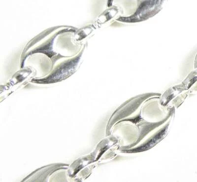 COLLANA MARINA argentata girocollo catenina catena collanina uomo donna gioiello - Immagine 1 di 4