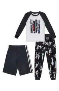 PETIT LEM Big Boys 8, 12, 14 Sports Athlete 3-Pc Pajama Set NWT - Picture 1 of 4