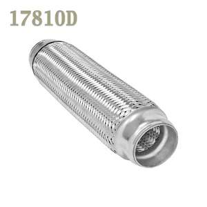 1.875" (1 7/8 in.) x 10" Flex Pipe Exhaust Coupling Quality Stainless Heavy Duty - Bild 1 von 3