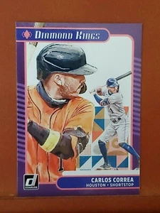 2021 Donruss #12 Carlos Correa DK ASTROS  - Picture 1 of 2