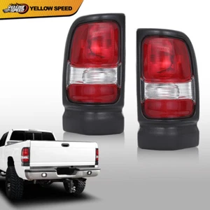 Pair Tail Lights Fit For 1994-2001 02 Dodge Ram 1500 2500 3500 Pickup Rear Lamps - Picture 1 of 12