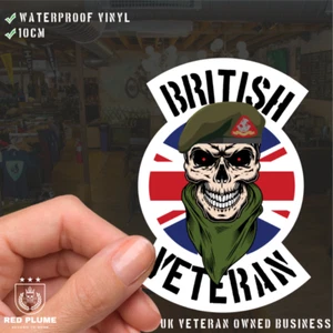 Pegatina de vinilo impermeable para veteranos del regimiento del duque de Wellington - Imagen 1 de 5