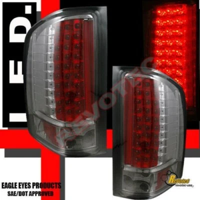 07-13 Luces traseras LED de humo para camioneta Chevy Silverado 1500 2500 3500 1 par Foto 1 de 2
