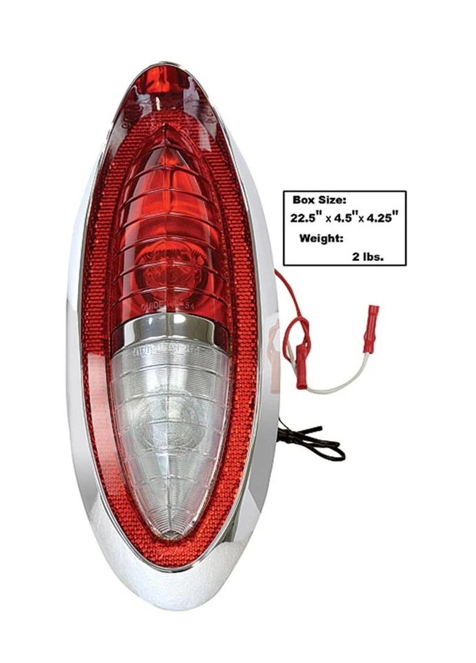 Chevrolet BelAir 1954, montaje de lámpara trasera 150 y 210 nuevo Dii Foto 1 de 1