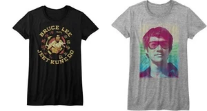 Pre-Sell Bruce Lee Martial Arts Licensed Ladies Women's T-Shirt - Picture 1 of 3