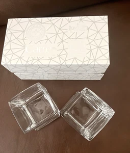 Whiskey Scotch Glasses JoyJolt Carrie Barware Heavy - Lot of 2 - Picture 1 of 5