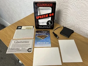 Currah Speech 64 Commodore 64 Cartridge - Complete Working -👾Retro Gift Idea👾 - Afbeelding 1 van 24