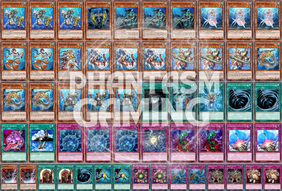 Mermail Deck Gozen Match Tragoedia Mind Crush Soul Taker Yugioh - Image 1 of 1