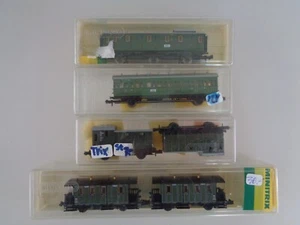 6 Minitrix Personenwagen Güterwagen Spur N (8181a) - Bild 1 von 2