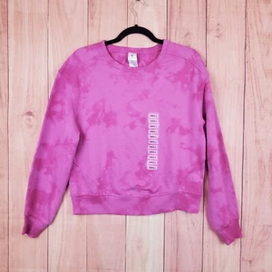 Members Mark Womens Sweatshirt Sz S Small French Terry Tie Dye Pullover NEW - Picture 1 of 7
