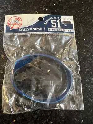 BERNIE WILLIAMS -NEW YORK YANKEES-DAILY NEWS LIMITED EDITION WRISTBAND - Image 1 of 2