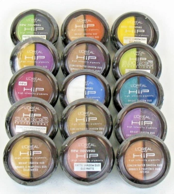 L'Oreal HIP STUDIO SECRETS Eyeshadow Pigment Duo Eye Shadow B1G2 SALE (L68) - Image 1 of 3