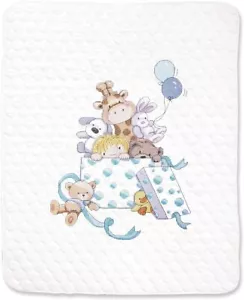 Design Works Crafts Spielzeugkiste gestempelt Kreuzstich Set - Bild 1 von 2