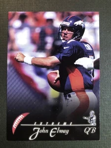 Carta Calcio Extreme Edge 1997 da Collezione #49 John Elway NM - Foto 1 di 4