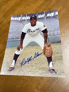 Ralph Garr SIGNED Autographed Vintage 8X10 PHOTO Atlanta Braves