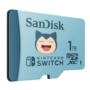 SanDisk Pokemon Nintendo Snorlax microSDXC 1TB Speicher Karte Micro SD Karte TOP - Bild 1 von 4