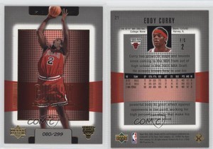 2003-04 Upper Deck Finite Gold /299 Eddy Curry #21