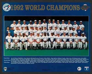 1992 Toronto Blue Jays World Series Champions Poster by Norman James of Canada - Picture 1 of 6