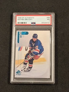 1998 SP Authentic Wayne Gretzky PSA 7 NM Card #56 The Great One HOF Hockey GOAT - Picture 1 of 5