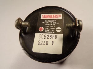 Mallory SONALERT SC628R Electronic BUZZER ALARM 6-28VDC 3-18mA 68DB to 89 DB - Picture 1 of 7