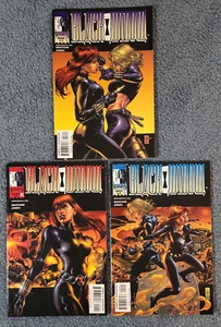 Black Widow 1-3 Complete Set 1st Yelena as Black Widow Marvel Knights 1999 VF/NM - Picture 1 of 4