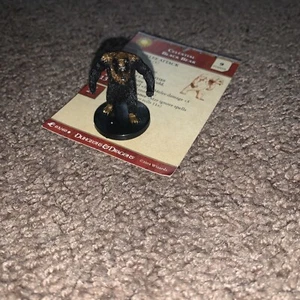 2004 Wizards Of The Coast Celestial Black Bear Mini 3/60 Dungeons And Dragons - Picture 1 of 5