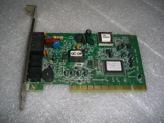 Motorola FB WS-5614PSL 56K 94V Alta Velocidad Interno ISA Fax Módem Tarjeta PCI Foto 1 de 1