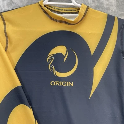 Origin Maine shirt Men's XL Compression Rashguard BJJ MMA Fighting USA gym train - Image 1 of 4