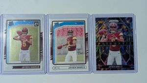 Lote de 3 Optic Jayden Daniels RC #248 2024 - Imagen 1 de 10