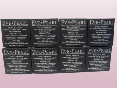 EVE PEARL DOBLE CORRECTOR Y TRATAMIENTO SALMÓN MEDIO/BRONCEADO 0,115 OZ LOTE EN CAJA DE 8 Foto 1 de 4