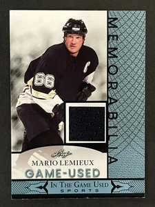 2024 Leaf Collective In the Game Used Sports Memorabilia Mario Lemieux #GUM-91 - Picture 1 of 2