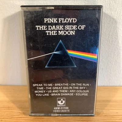 PINK FLOYD THE DARK SIDE OF THE MOON VTG 1973 CASSETTE HARVEST 4XW-11163 Rock - Image 1 of 4