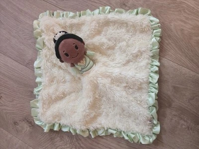 Hallmark Itty Bittys Disney Princesa Tiana Lovey Manta de Seguridad Bebé Juguete Satinado Foto 1 de 3