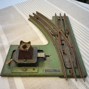 Vintage Lionel O Gauge No. 021 Manual Switch Train Track Rail Intersection Left - Picture 1 of 6