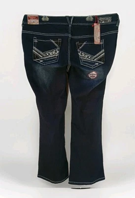 Pantalones de mezclilla Amathyst originales bota ajustada Irene talla grande 20 nuevos con etiquetas Foto 1 de 4