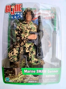 2003 Hasbro GI Joe Marine SMAW Gunner 12" Factory Sealed in Box - Picture 1 of 2