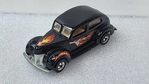 Hot Wheels Vintage '40 Ford 2-Door Black BW Blackwall Malaysia 1983 Fat Fendered - Picture 1 of 5