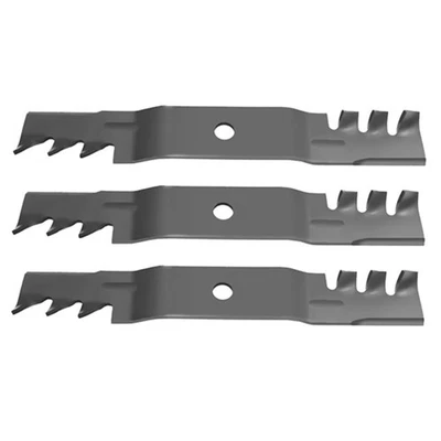 RELIABLE AFTERMARKET PARTS OUR NAME SAYS IT ALL M127500 Set/3 Mulching Blades Fits John Deere 48" X300 X304 X320 X324 X360
