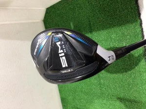 TaylorMade SIM2 MAX U4 Lefty USA Utility Lefty WIND BLUE 7(TM) Stiff Men #fc - Picture 1 of 5