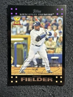 Бейсбольная карточка PRINCE FIELDER NO139 2007 Topps QTY Milwaukee Brewers - Изображение 1 из 2