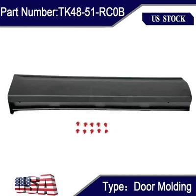 New Rear Right Side Lower Door Molding TK48-51-RC0B For Mazda CX-9 2016-2022 US - Imagem 1 de 4