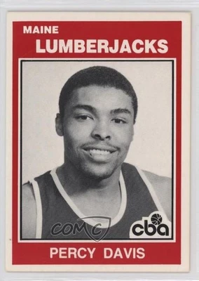 1981-82 TCMA CBA Percy Davis (Card #d 39 on Top) #33 - Image 1 of 2